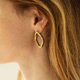 Brinco Organic - Banhado a Ouro - Hipoalergênico